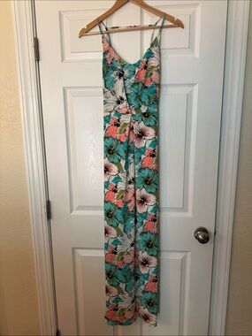 H&M Tropical Print Maxi Dress
